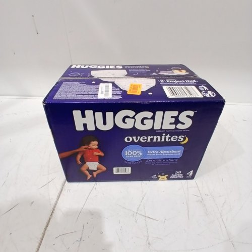 58PK HUGGIES DISNEY BABY OVERNITES ALL-NIGHT PROTECTION AND COMFORT - SIZE 4 image 2