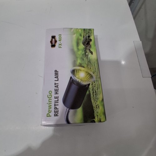 PEWINGO REPTILE HEAT LAMP - 50W - BLACK (MODEL: FX-400) image 4