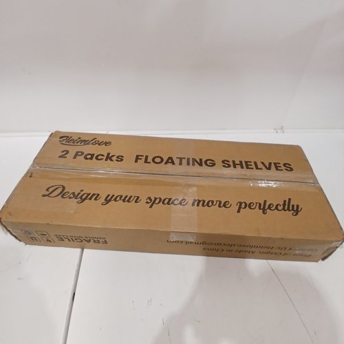 2PK HEIMLOVE FLOATING SHELVES - 24" X 9.3" - BRICH (MODEL: B0DBTRBM37) image 6