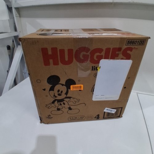 144PK HUGGIES LITTLE MOVERS - SIZE 4 - MICKEY MOUSE image 3