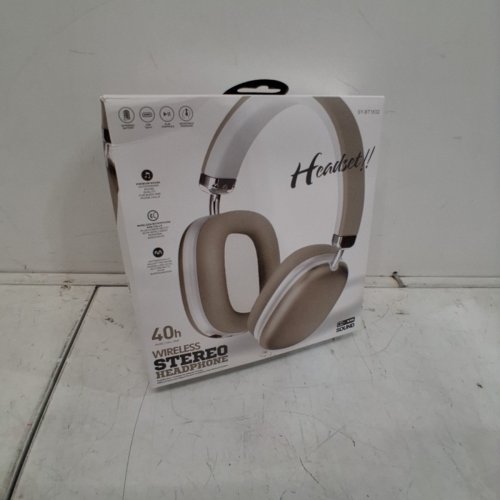 WIRELESS STEREO BLUETOOTH HEADPHONES - 40 HOURS - GOLD (MODEL : SY-BT1632) image 5