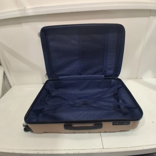SHOWKOO LUGGAGE DURABLE EXPANDABLE HARD SIDE SUITCASE WITH DOUBLE SPINNER WHEELS & TSA LOCK - 28" - CHAMPAGNE image 3