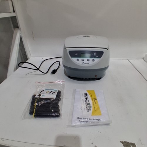 LAB FISH BENCHTOP CENTRIFUGE - 500-5000 RPM, 110V - WHITE / GRAY (MODEL: LC-8S) image 4