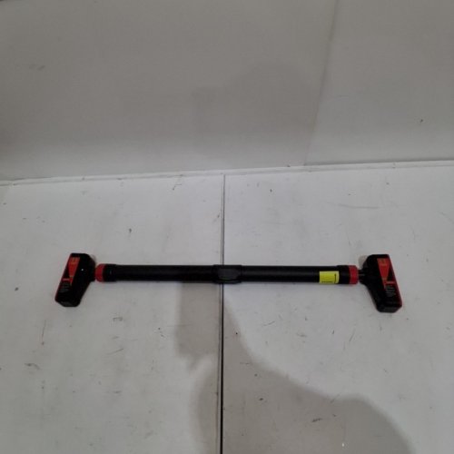 GARVEE DOORWAY PULL UP BAR - 28.3" - 37.4" - BLACK AND RED (MODEL: PSS_33BTXG8Q) image 2