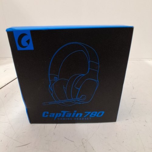 GTHEOS WIRELESS NOISE CANCELLING GAMING HEADSET - 2.4GHZ - BLACK (MODEL: CAPTAIN780) image 2