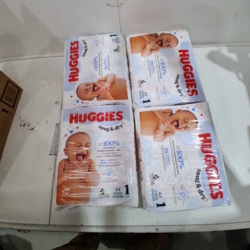 256PK HUGGIES SNUG & DRY BABY DIAPERS - SIZE 1 image 2
