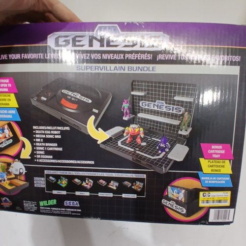 SEGA GENESIS SUPERVILLIAN BOSS BUNDLE + SONIC DISPLAY CONSOLE WITH 6 EXCLUSIVE CHARACTERS image 4