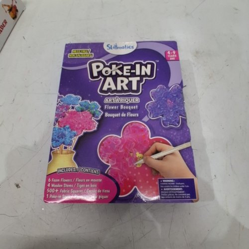 SKILLMATICS POKE-IN ART FLOWER BOUQUET ART KIT FOR KIDS image 2