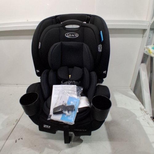 GRACO 4-IN-1 4EVER DLX SLIM CAR SEAT - BLACK (MODEL: 2254437) image 4