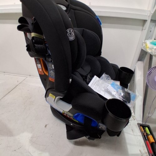 GRACO 4-IN-1 4EVER DLX SLIM CAR SEAT - BLACK (MODEL: 2254437) image 6
