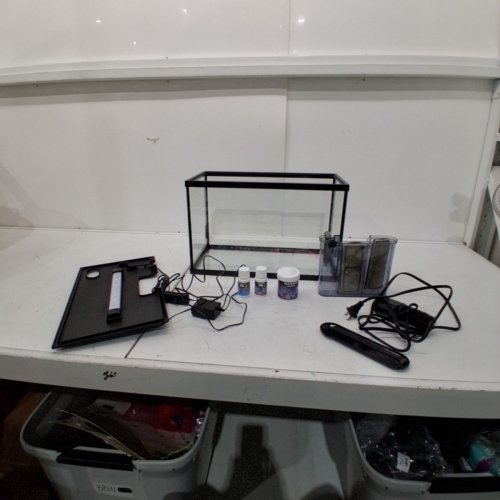 MARINA LED AQUARIUM STARTER KIT - 5GAL (19L) - BLACK/CLEAR (MODEL: 15251) image 3