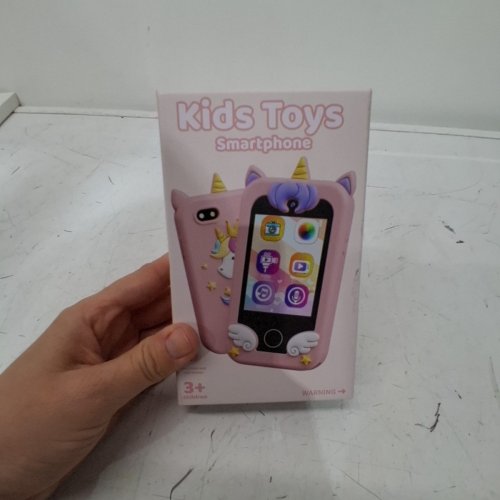 KIDS SMARTPHONE TOUCHSCREEN TOY WITH HD DUAL CAMERA - AGES 3+ - PURPLE (MODEL: PH05) image 4