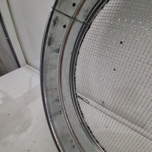 LARGE HEAVY DUTY OUTDOOR SOIL SIFTER SIEVE - 19", FOR GARDENING, COMPOST, FIREPLACE ASH - SILVER image 3