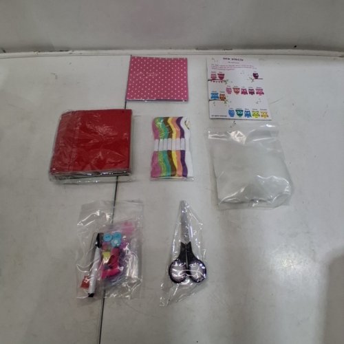 SEW SIMPLY BY ARTIKA OWL THEMED SEWING KIT WITH BOOKLET - PURPLE image 2