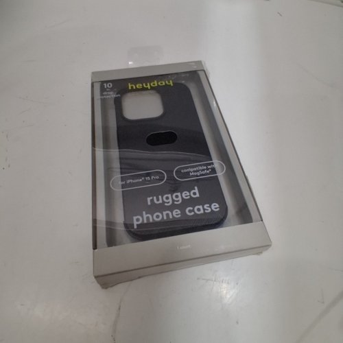HEYDAY RUGGED MAGSAFE PHONE CASE FOR IPHONE 15 PRO - BLACK image 3