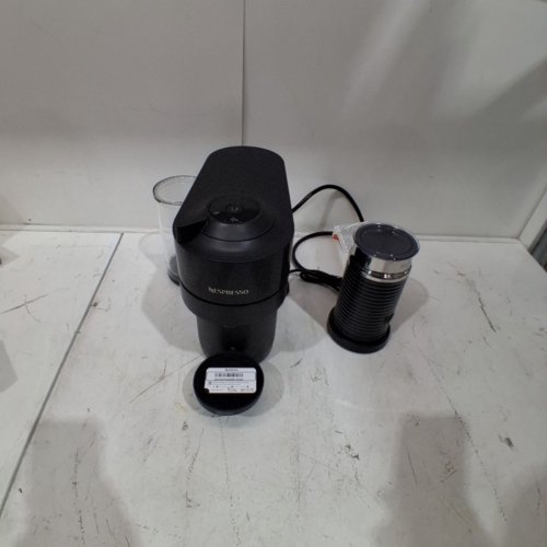 NESPRESSO VERTUO POP+ COMPACT COFFEE & ESPRESSO MACHINE WITH MILK FROTHER - LIQUORICE BLACK (MODEL: ENV92BAE) image 4