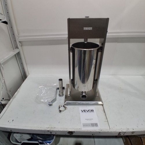 MANUAL DUAL-SPEED SAUSAGE STUFFER - 15L - STAINLESS STEEL (MODEL: XZ-15L) image 2