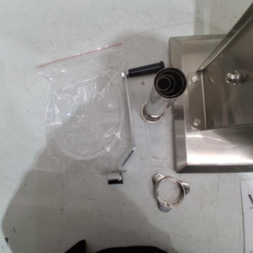 MANUAL DUAL-SPEED SAUSAGE STUFFER - 15L - STAINLESS STEEL (MODEL: XZ-15L) image 4