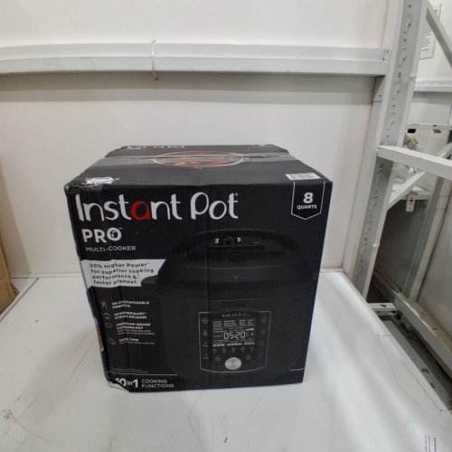INSTANT POT PRO 10-IN-1 PRESSURE COOKER - 8QT - BLACK - (MODEL:113-0044-01) image 2