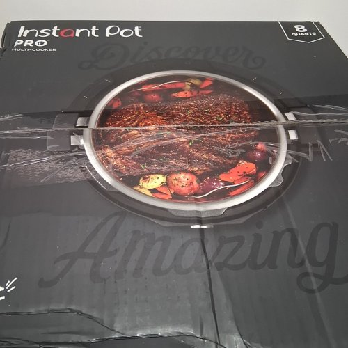 INSTANT POT PRO 10-IN-1 PRESSURE COOKER - 8QT - BLACK - (MODEL:113-0044-01) image 4