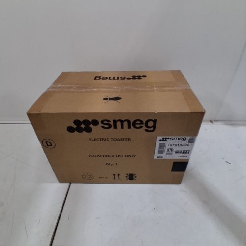 SMEG 50'S RETRO STYLE 2-SLICE TOASTER - BLACK (MODEL: TSF01BLUS) image 2