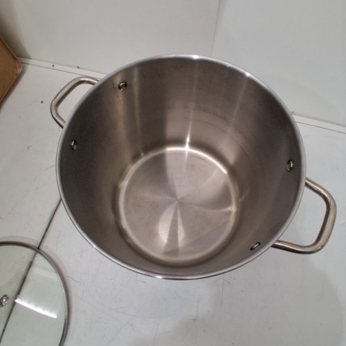 HOMICHEF LARGE STOCK POT WITH LID - 24QT - STAINLESS STEEL - (MODEL:C2113303) image 4