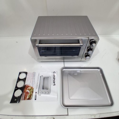 CUISINART MULTI-FUNCTION CONVECTION TOASTER OVEN - STAINLESS STEEL (MODEL: TOB-60N2) image 3