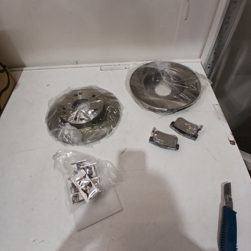 A-PREMIUM ROTOR AND DISC BRAKE PADS SET - FOR VARIOUS MODELS - (MODELS: BPD53700 PADS /BRS31420) image 2
