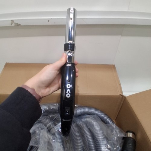 OVO UNIVERSAL CENTRAL VACUUM - 30FT - SILVER (MODEL: ACCHO-30LV-SW-BK) image 4