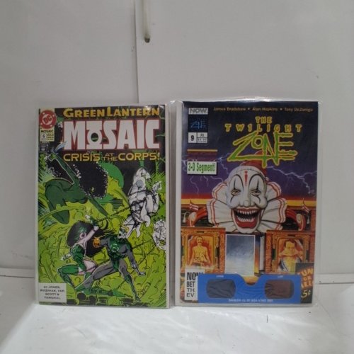 4 ASSTD NOW, IMAGE, AND DC COMIC BOOKS - SUPREME #2, THE COMET #12, GREEN LANTERN MOSAIC #6, THE TWILIGHT ZONE #9 image 3