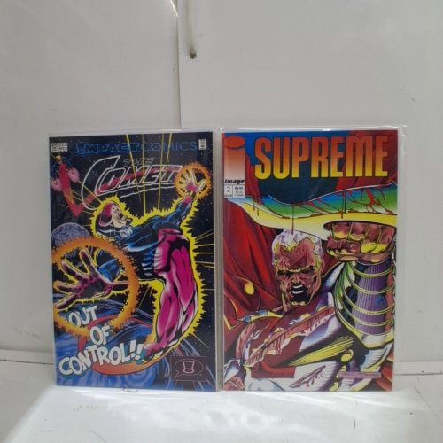 4 ASSTD NOW, IMAGE, AND DC COMIC BOOKS - SUPREME #2, THE COMET #12, GREEN LANTERN MOSAIC #6, THE TWILIGHT ZONE #9 image 4