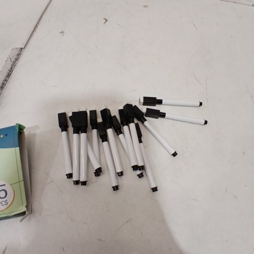 16PK JEFURE DRY ERASE MARKERS - BLACK image 3