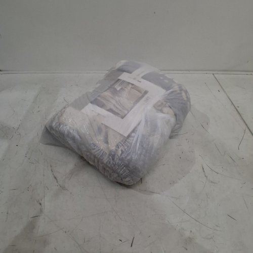 LIFE COMFORT REVERSIBLE COTTON THROW BLANKET - 50" X 64" - GREY (MODEL: 1726023) image 3