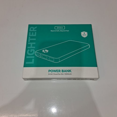 INIU 10000MAH POWER BANK, BLACK - (MODEL: BI-B41) image 2