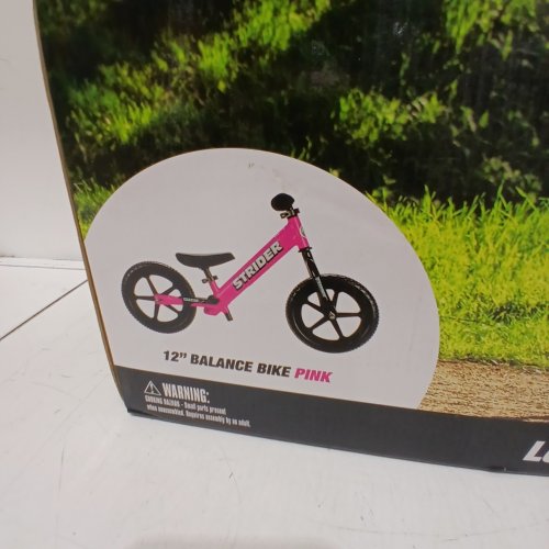 STRIDER 12 SPORT BALANCE BIKE - 12" WHEELS - PINK image 2