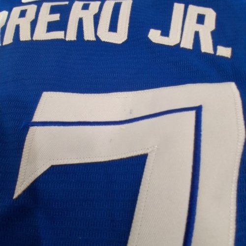 WOMEN'S MLB TORONTO BLUE JAYS NIKE GUERRERO JR JERSEY - MEDIUM- BLUE/WHITE image 5