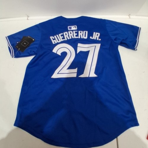 WOMEN'S MLB TORONTO BLUE JAYS NIKE GUERRERO JR JERSEY - MEDIUM- BLUE/WHITE image 7