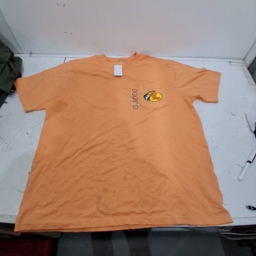 MEN'S WOODCUT LOGO SHORT-SLEEVE POCKET T-SHIRT - XL - PAPAYA (MODEL:4016925) image 2