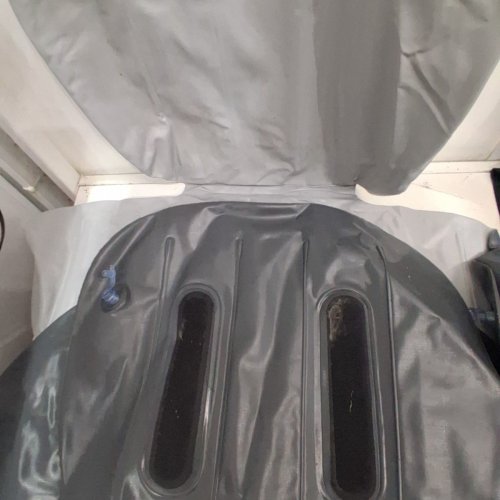 4PC INTEXT NFLATABLE BOAT REPLACEMENT SEATS - MIDDLE / SIDE SEATS - GREY image 3