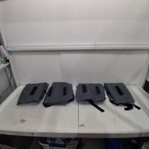 4PC INTEXT NFLATABLE BOAT REPLACEMENT SEATS - MIDDLE / SIDE SEATS - GREY image 4