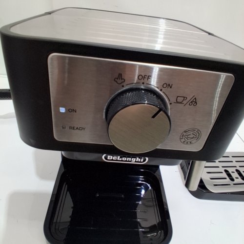 DELONGHI STILOSA ESPRESSO AND CAPPUCCINO MAKER - BLACK/STAINLESS STEEL - (EC260BK) image 2
