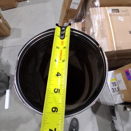 CORRUGATED METAL HEAVY DUTY PIPE - 4FT X APPROX. 6" DIAMETER - SILVER image 4
