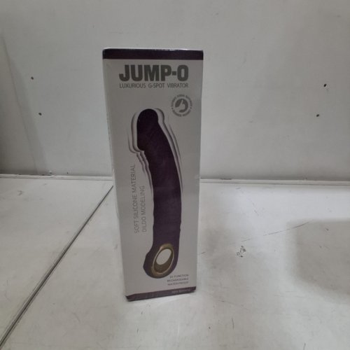 SECWELL JUMP-O REALISTIC SILICONE G SPOT VIBRATOR WITH 10 MODES - 8.7" - PURPLE image 2