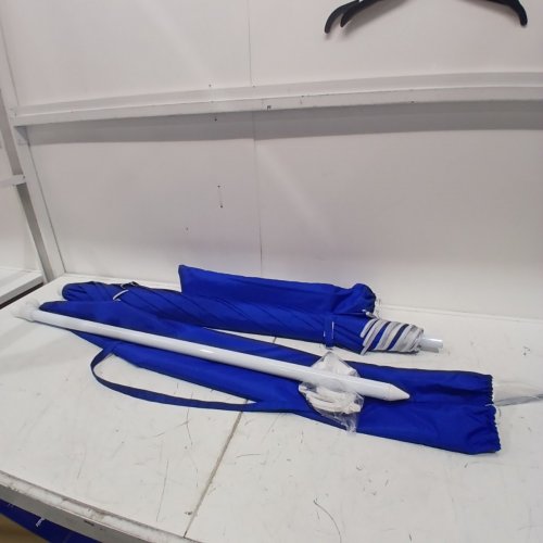PORTABLE UMBRELLA WITH STAND - 7FT - ROYAL BLUE (ITEM: PU-PSTS02) image 2