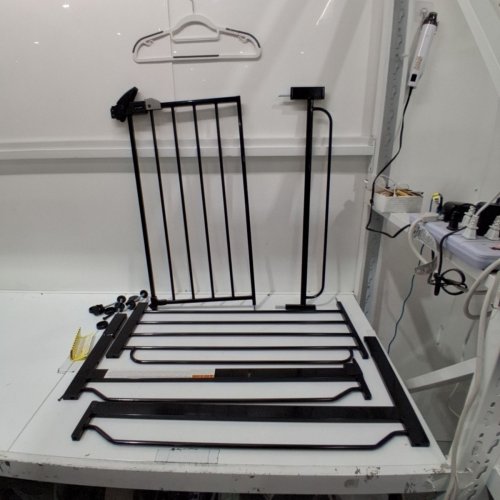 REGALO EASY STEP EXTRA WIDE BABY GATE - 30"H / 29"-49"W - WHITE (MODEL: 1164EBDS) image 2
