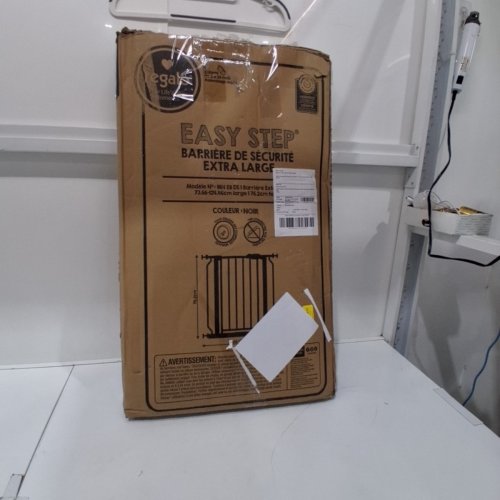 REGALO EASY STEP EXTRA WIDE BABY GATE - 30"H / 29"-49"W - WHITE (MODEL: 1164EBDS) image 3
