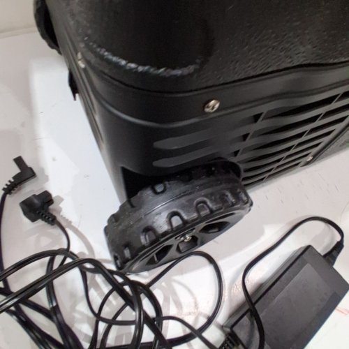 EUHOMY PORTABLE ELECTRIC COOLER - 35L/37QT CAPACITY - 17" X 17" X 25" - BLACK/GREY - (MODEL: CFB-35) image 4