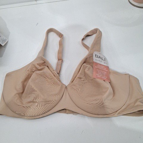 WOMEN'S BEAUTIFULLY YOU BY BALI TAILORED MINIMIZER BRA - SIZE 38C - BEIGE image 2