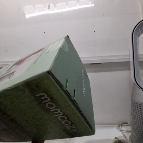 MOMCOZY PORTABLE BEVERAGE WARMER WITH DUAL HEATING MODES FOR BREAST MILK & WATER - 17OZ CAPACITY - PALE GREEN (MODEL: MW05) image 3