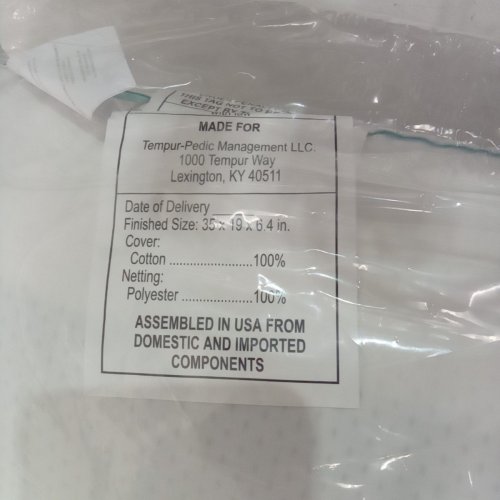 TEMPUR-PEDIC TEMPUR-CLOUD BREEZE DUAL COOLING PILLOW - KING - WHITE image 3